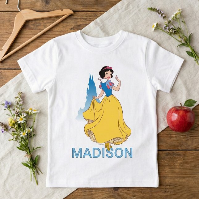 Snow White & Castle Graphic T-Shirt (Creator Uploaded)