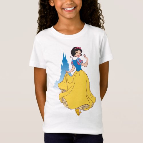 Snow White  Castle Graphic T_Shirt