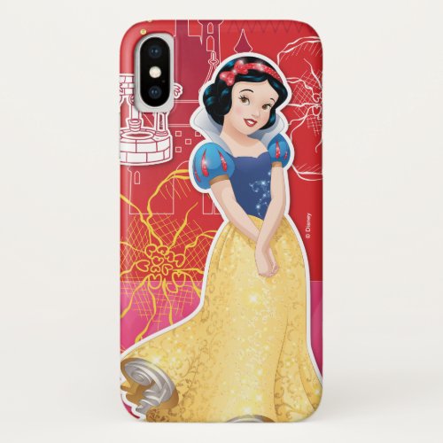 Snow White _ Cheerful and Caring iPhone X Case