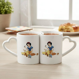 Snow White Coffee Mug Set
