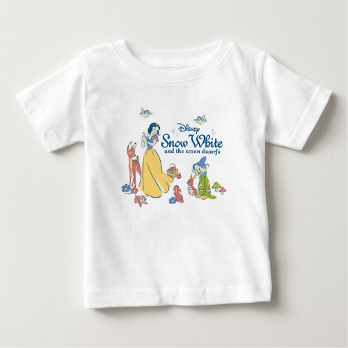 Snow White  Dopey with Friends Baby T_Shirt