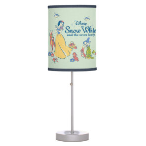 Snow White & Dopey with Friends Table Lamp