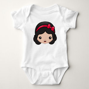Snow White Emoji 2 Baby Bodysuit