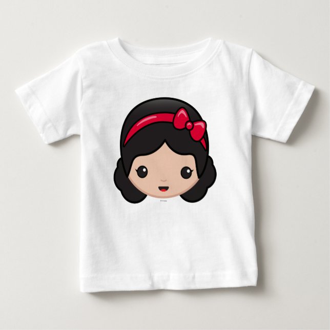 Snow White Emoji 2 Baby T-Shirt (Front)