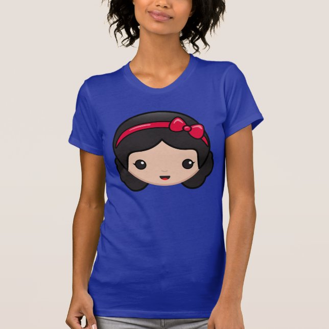 Snow White Emoji 2 T-Shirt (Front)