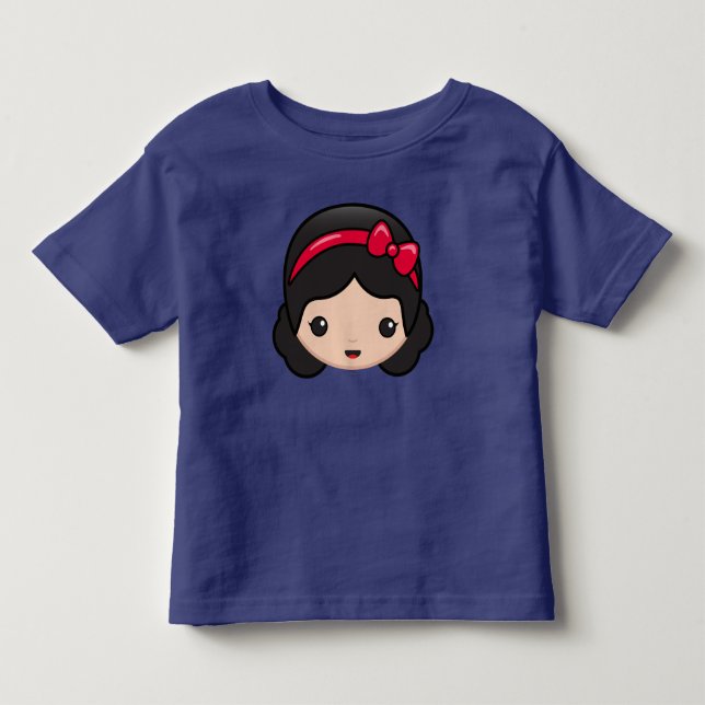 Snow White Emoji 2 Toddler T-shirt (Front)