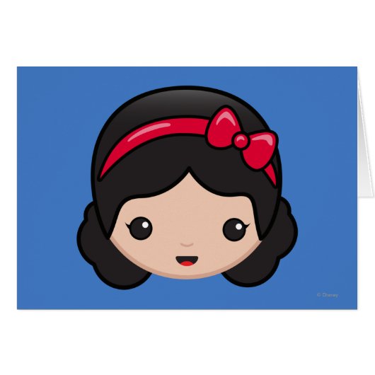 Snow White Emoji Cards (Front Horizontal)