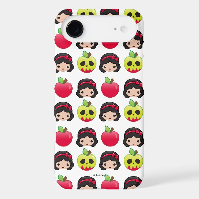 Snow White Emoji Land Pattern Case-Mate iPhone Case (Back)