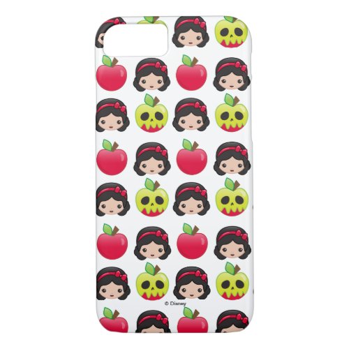 Snow White Emoji Land Pattern iPhone 87 Case