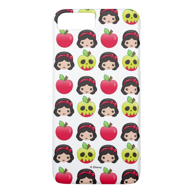 Snow White Emoji Land Pattern Case-Mate iPhone Case (Back)