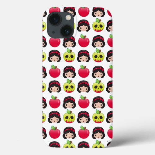 Snow White Emoji Land Pattern iPhone 13 Case