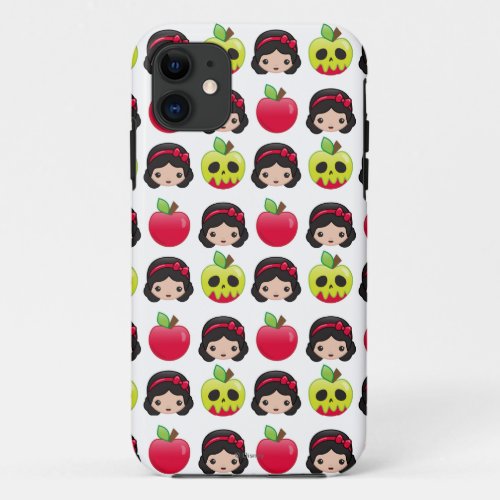 Snow White Emoji Land Pattern iPhone 11 Case