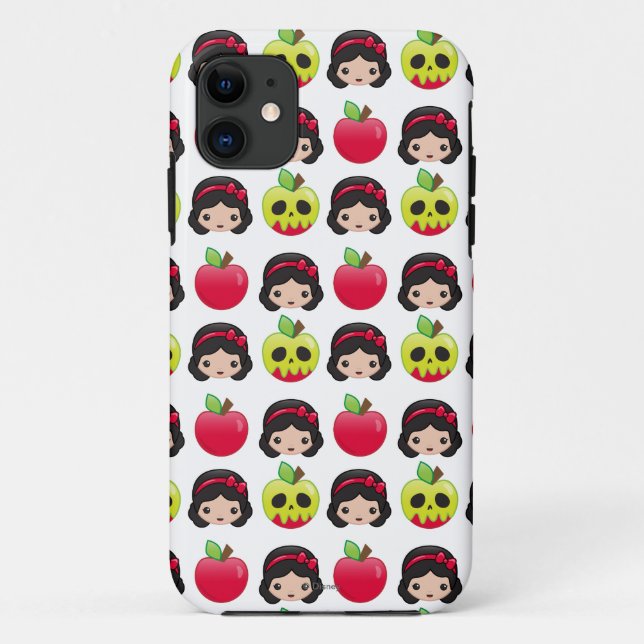Snow White Emoji Land Pattern Case-Mate iPhone Case (Back)