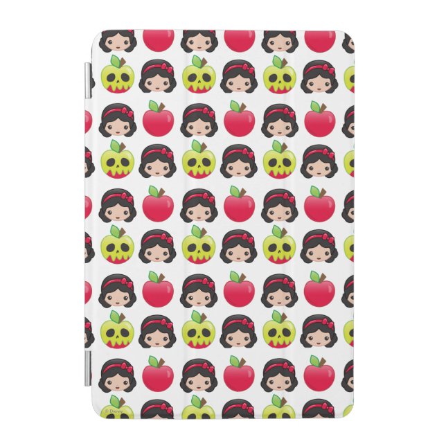 Snow White Emoji Land Pattern iPad Mini Cover (Front)