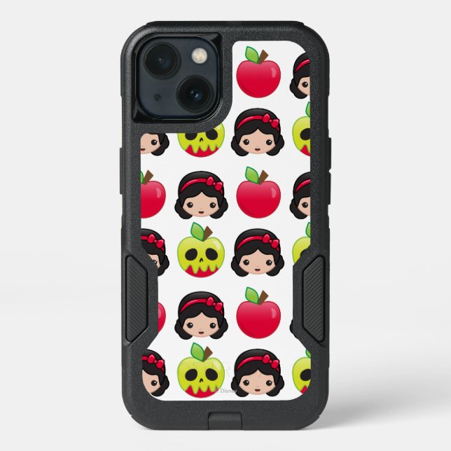Snow White Emoji Land Pattern Otterbox iPhone Case (Back)