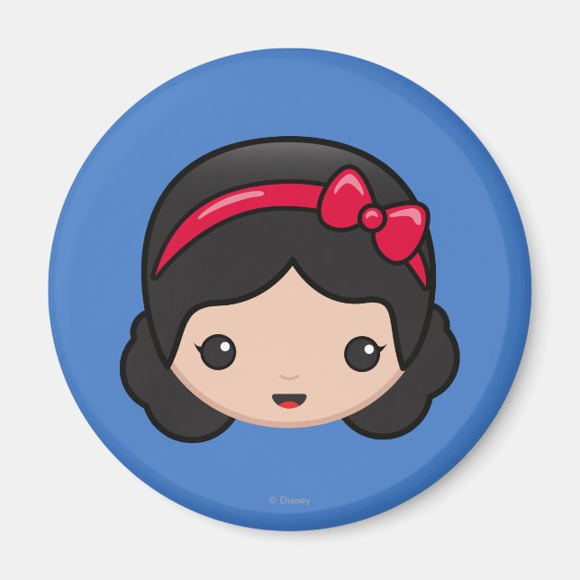 Snow White Emoji Magnet (Front)