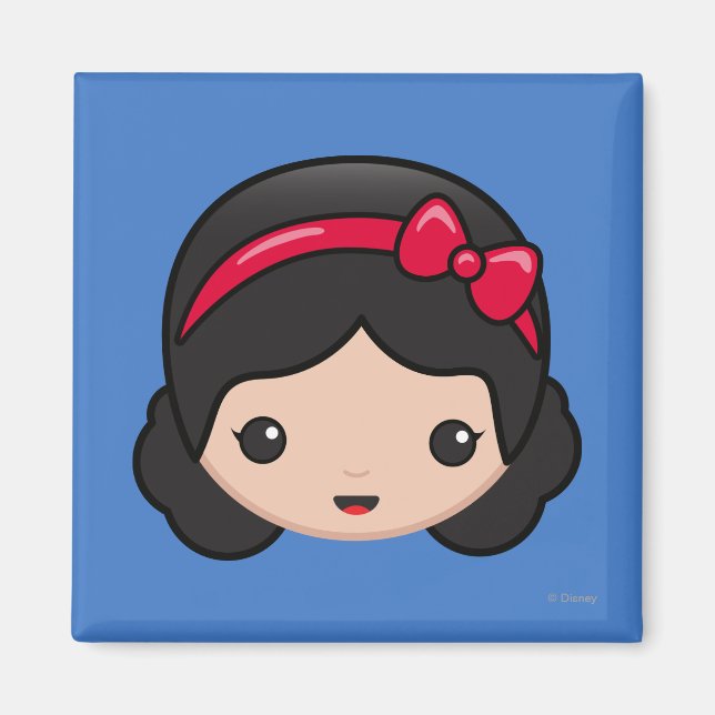 Snow White Emoji Magnet (Front)