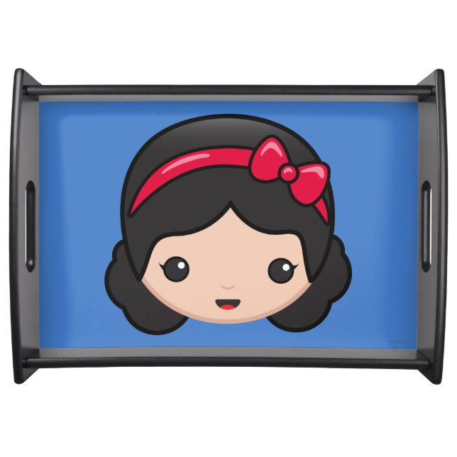 Snow White Emoji Serving Tray (Front)