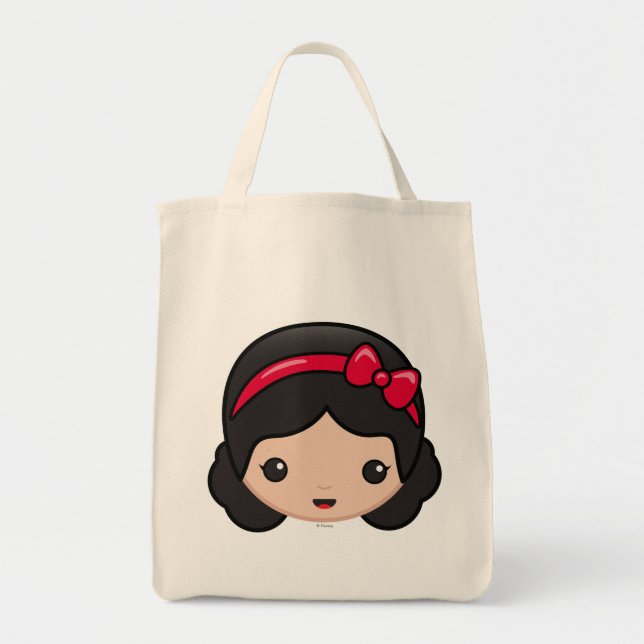 Snow White Emoji Tote Bag (Front)