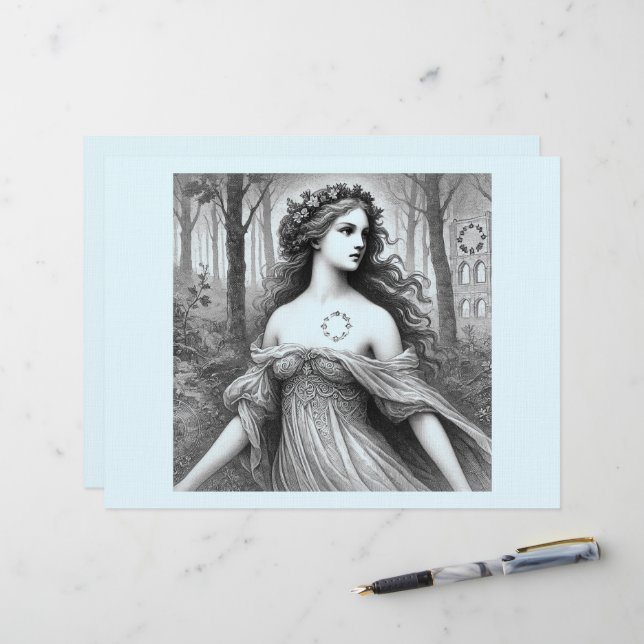 Snow White Europe Letterhead (Front/Back In Situ)