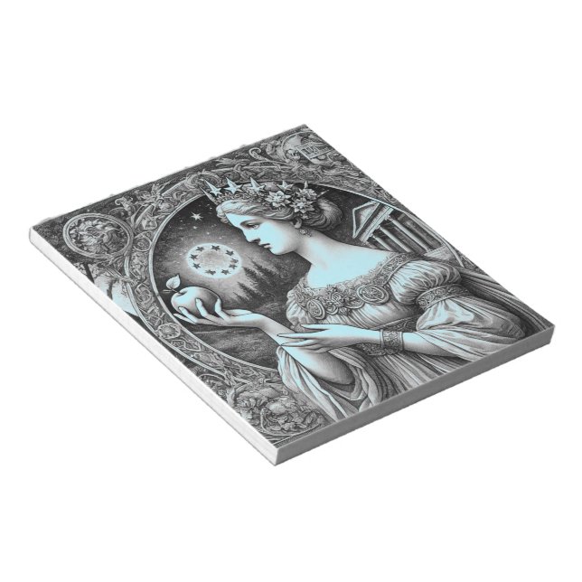 Snow White Europe Notepad (Angled)