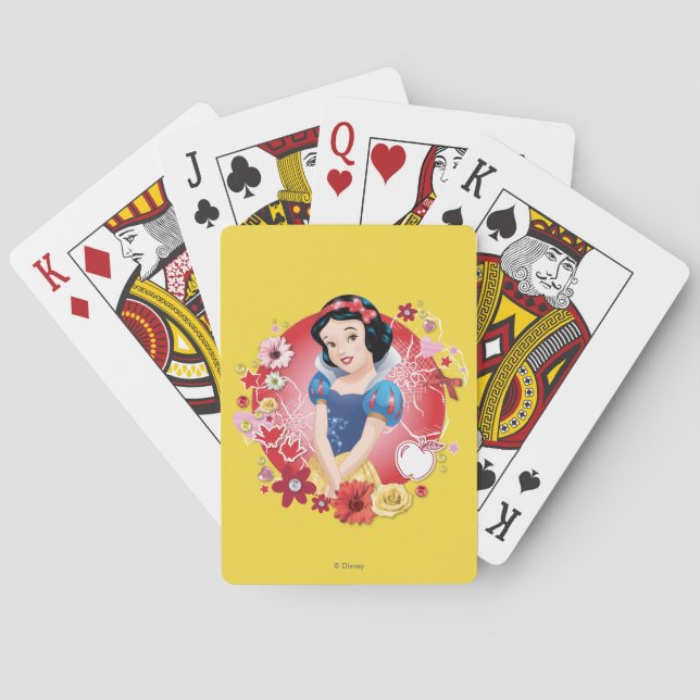 Snow White - Fairest In The Land Playing Cards (Back)