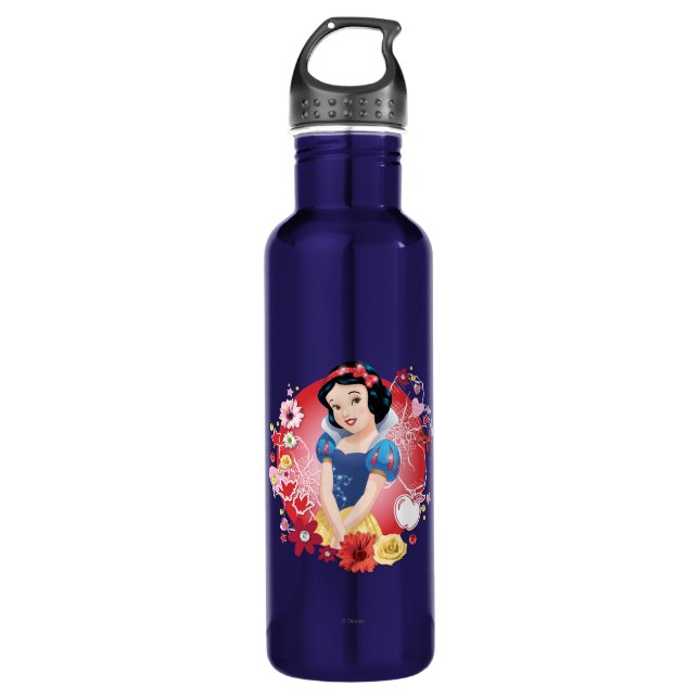 Snow White - Fairest In The Land Stainless Steel Water Bottle (Front)