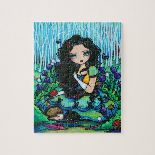 Snow White Fairy Fantasy Art Puzzle Hannah Lynn