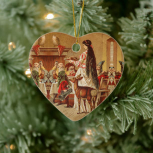 Snow White - Fairy tale - Fairy Tales - Grimm Ceramic Ornament
