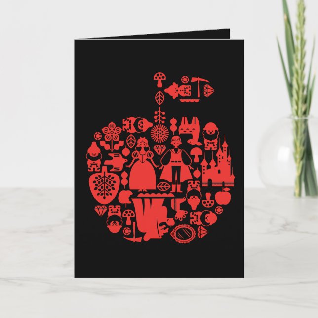 Snow White & Friends Apple Card (Front)