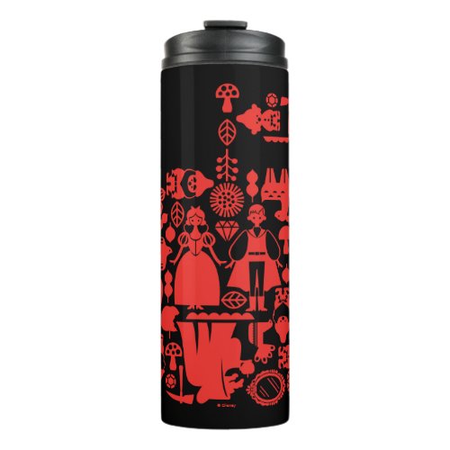 Snow White  Friends Apple Thermal Tumbler