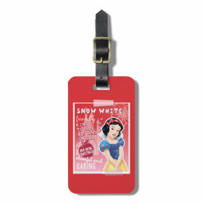 Snow White - Her Royal Sweetness Luggage Tag