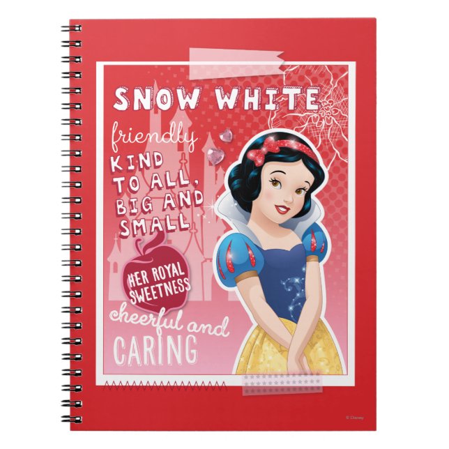 Snow White - Her Royal Sweetness Notebook (Front)