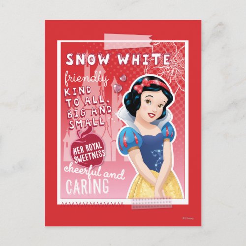 Snow White _ Her Royal Sweetness Postcard