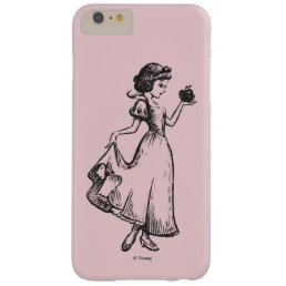 Snow White | Holding Apple - Elegant Sketch Barely There iPhone 6 Plus Case