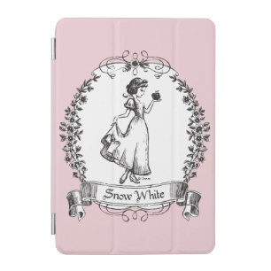 Snow White Holding Apple - Elegant Sketch iPad Mini Cover