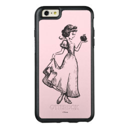 Snow White | Holding Apple - Elegant Sketch OtterBox iPhone 6/6s Plus Case