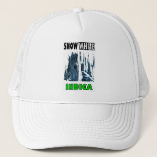 SNOW WHITE INDICA TRUCKER HAT