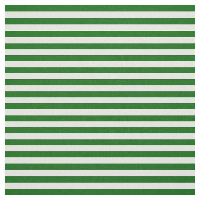 Snow white, Island green stipe, stripes Fabric (Swatch)
