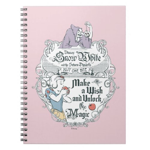 Snow White  Just One Bite Notebook