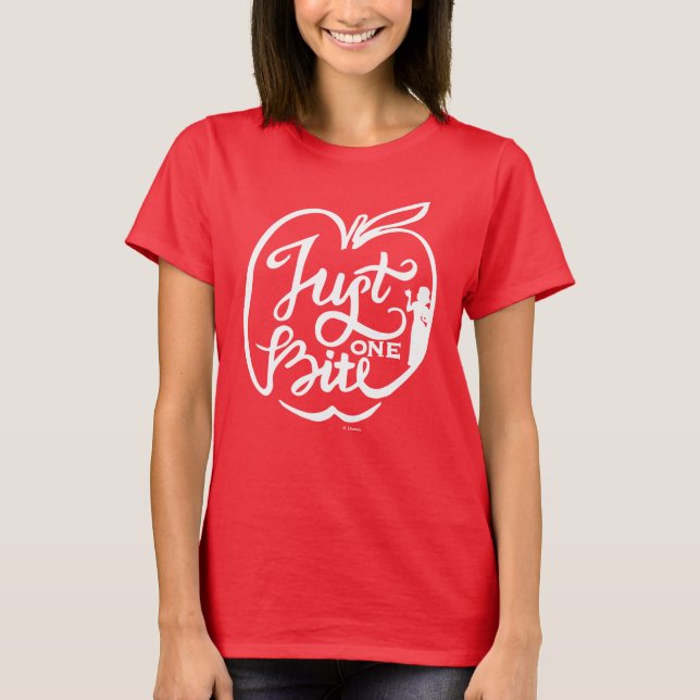 Snow White | Just One Bite - Red T-Shirt (Front)