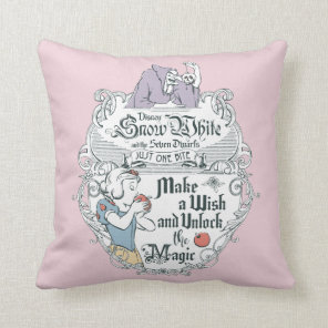 Snow White | Just One Bite Throw Pillow