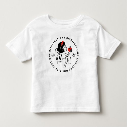 Snow White  Just One Bite Toddler T_shirt