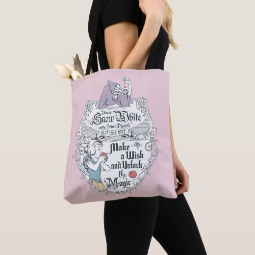 Snow White  Just One Bite Tote Bag