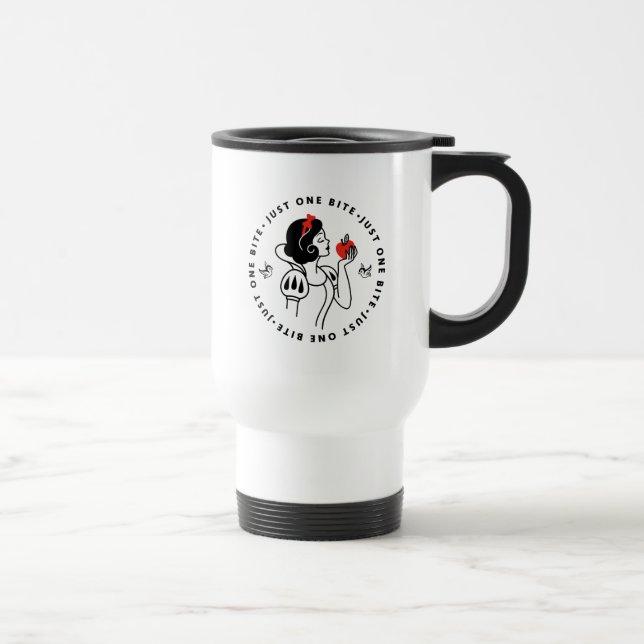 Snow White | Just One Bite Travel Mug (Right)