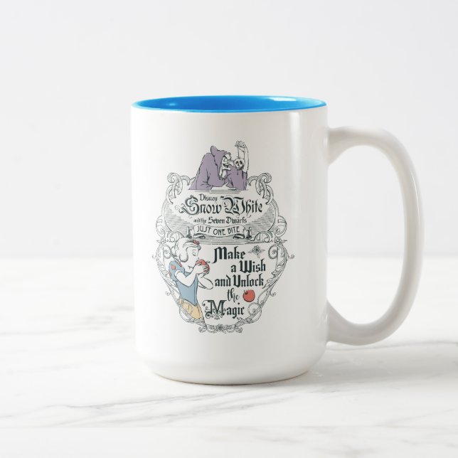 Snow White | Just One Bite Two-Tone Coffee Mug (Right)
