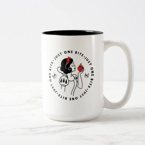 Snow White  Just One Bite Two_Tone Coffee Mug