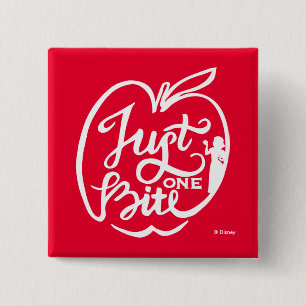 Snow White   Just One Bite - White Button