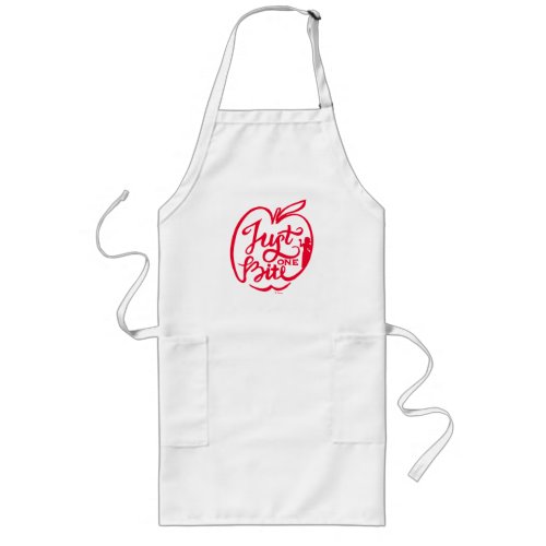 Snow White  Just One Bite _ White Long Apron