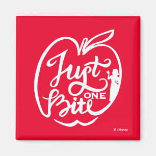 Snow White   Just One Bite - White Magnet